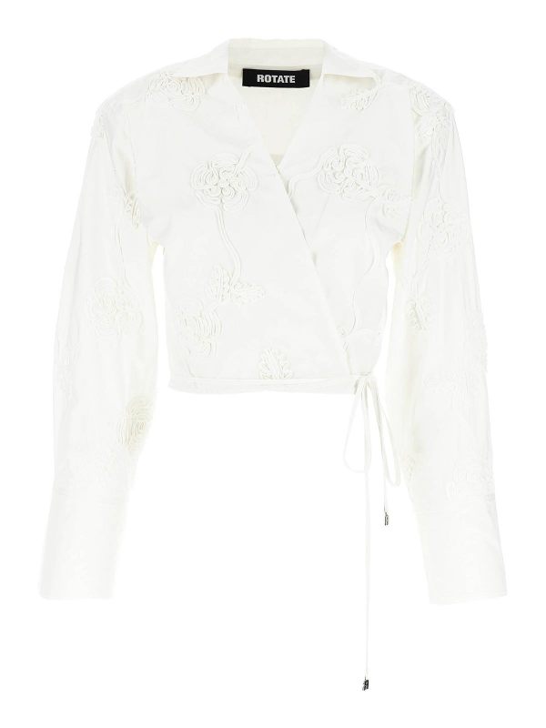 Rotate Birger Christensen Chemise - Blanc