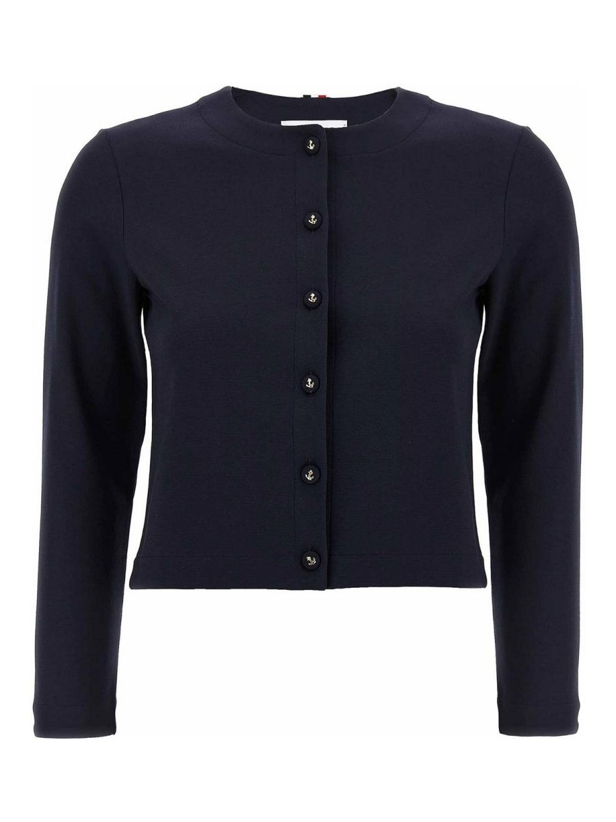 Thom Browne Cardigan - Bleu