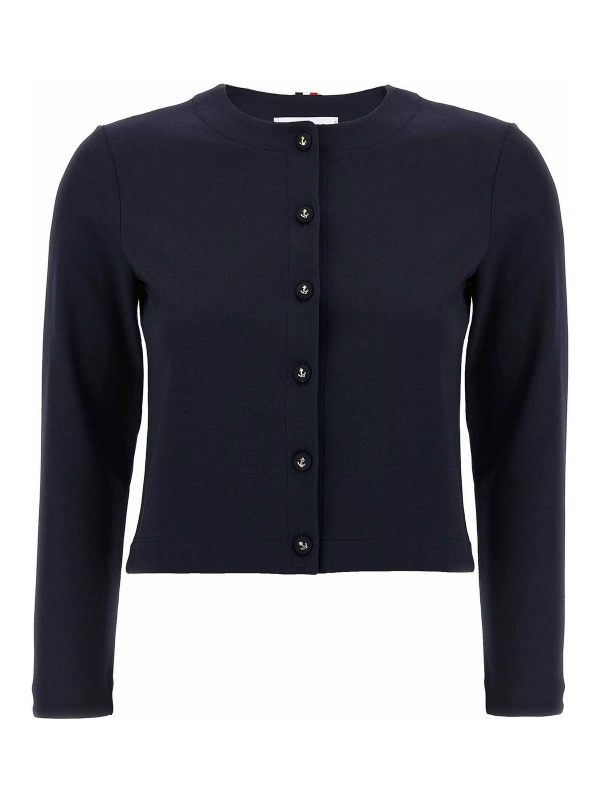 Thom Browne Cardigan - Bleu