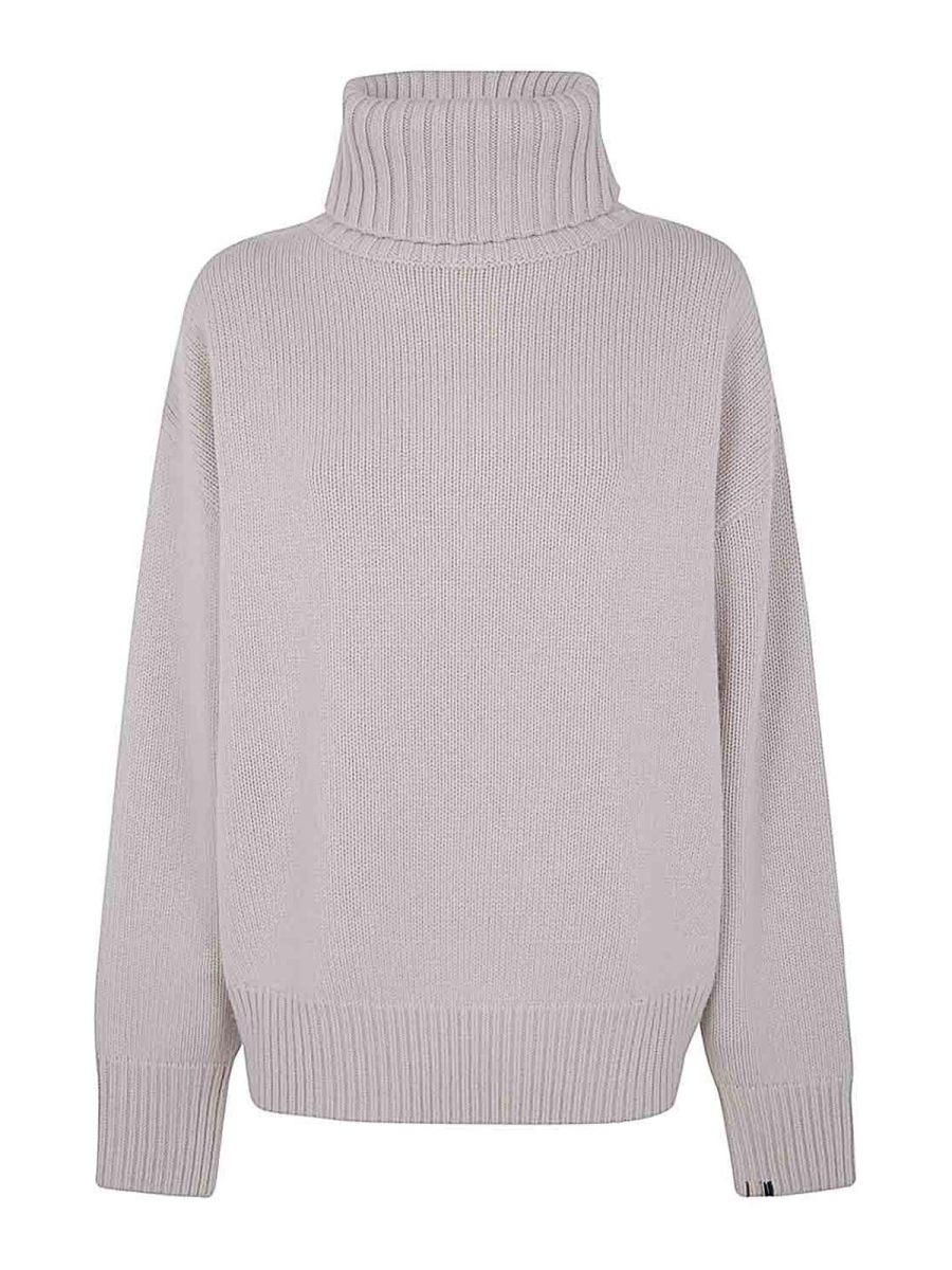 Extreme Cashmere Pull Col Rond - Blanc
