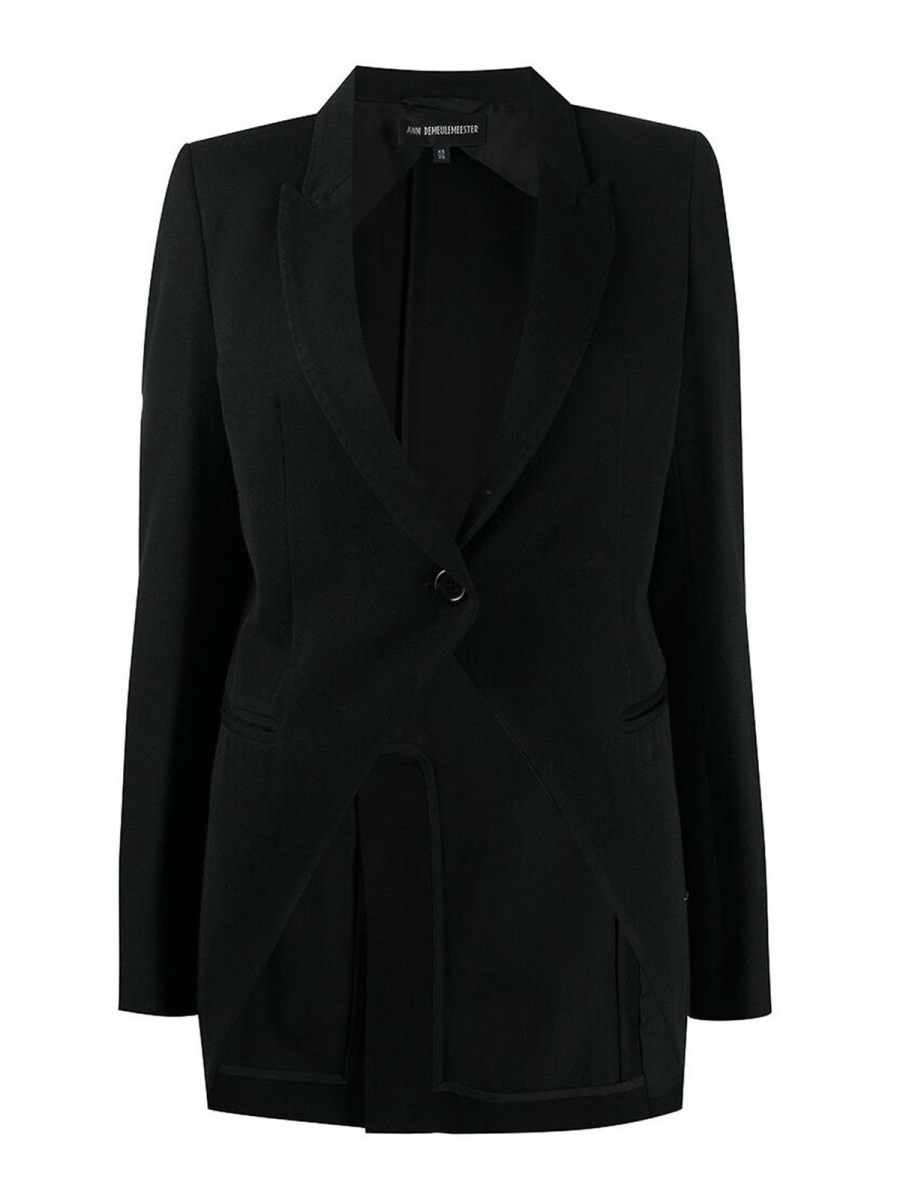 Ann Demeulemeester Blazer - Noir