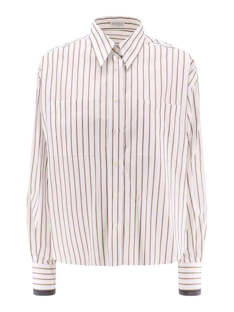 Brunello Cucinelli Chemise - Bleu