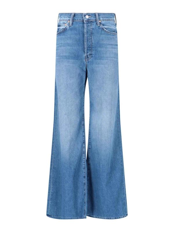 Mother Jean Bootcut - Bleu
