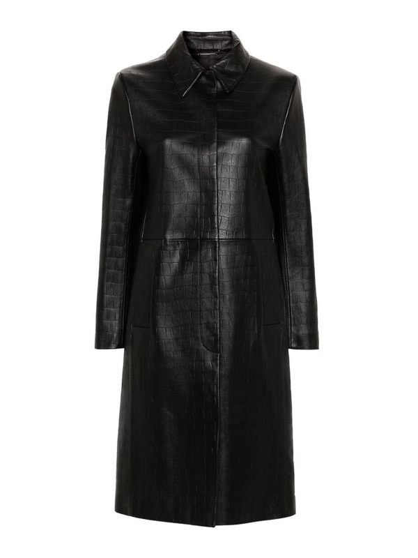 Calvin Klein Manteau Court - Noir
