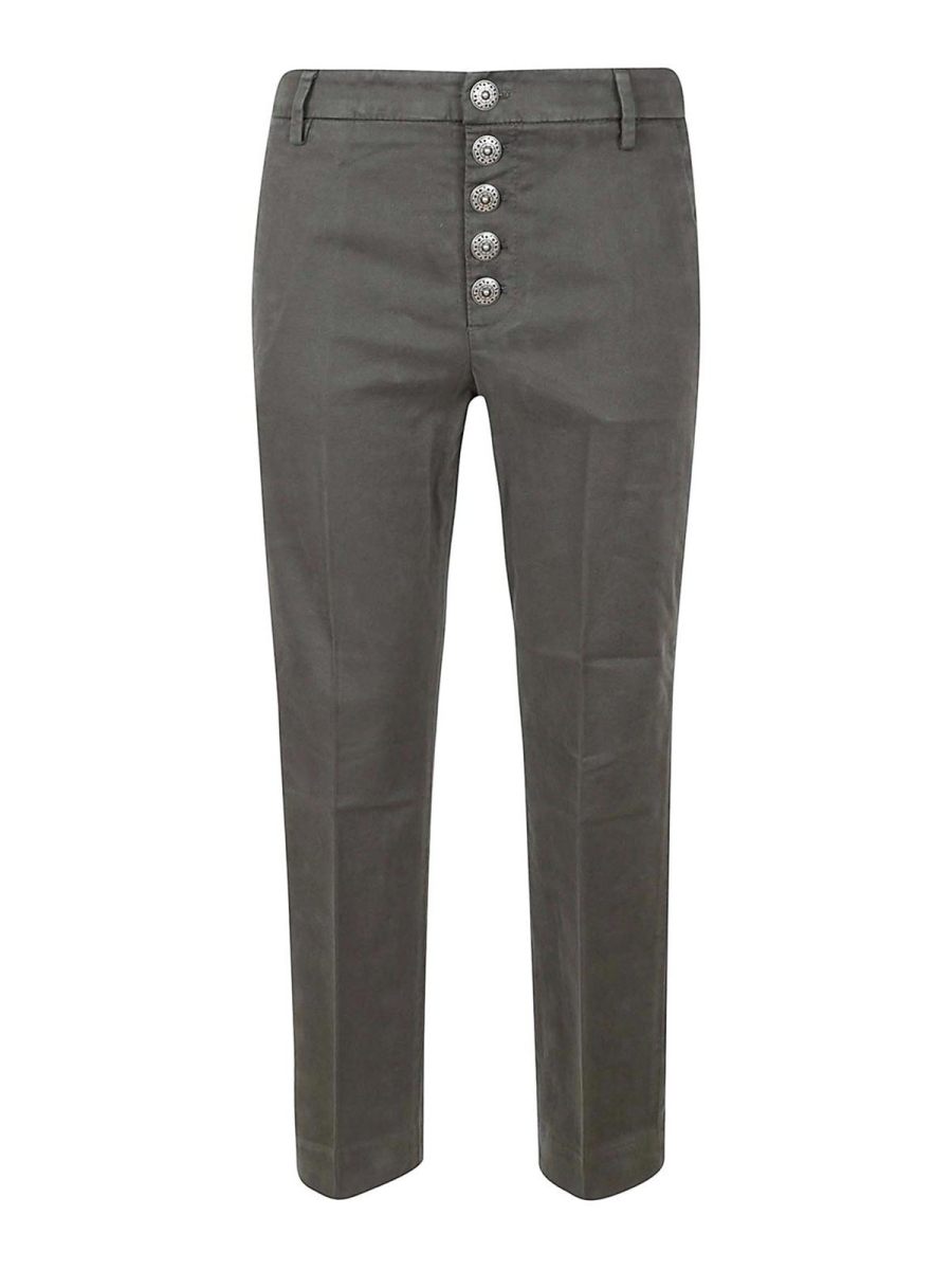 Dondup Pantalons Décontractés - Gris