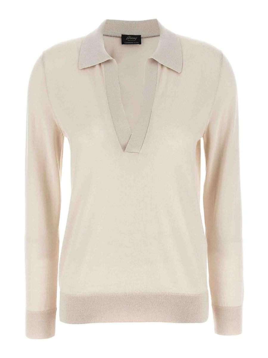 Brioni Polo - Beige