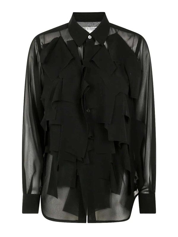 Comme Des Garcons Blouse - Noir