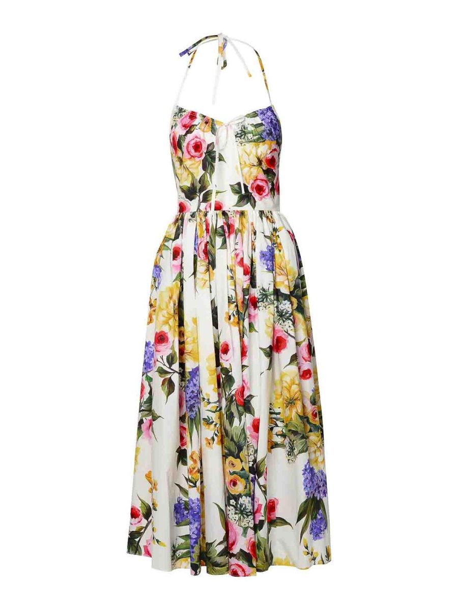 Dolce & Gabbana Maxi Robe - Multicolore