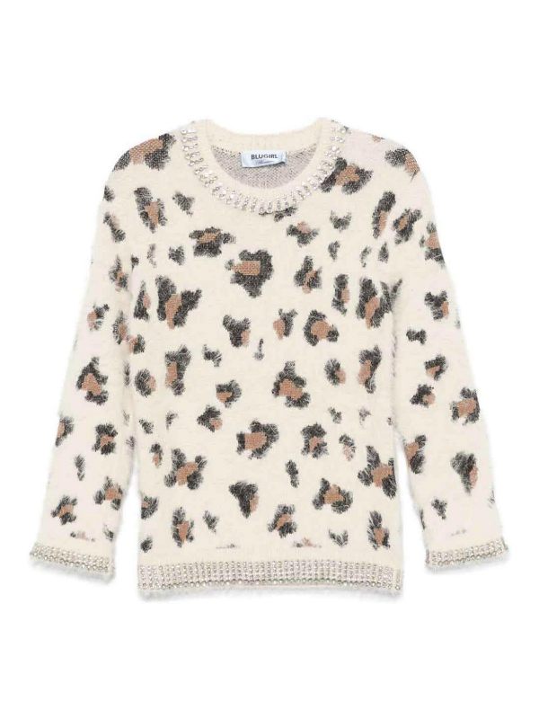 Blugirl Pull Col Rond - Beige