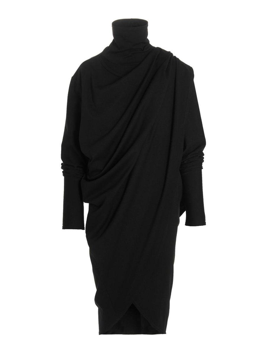 Le Twins Robe Au Genou - Noir