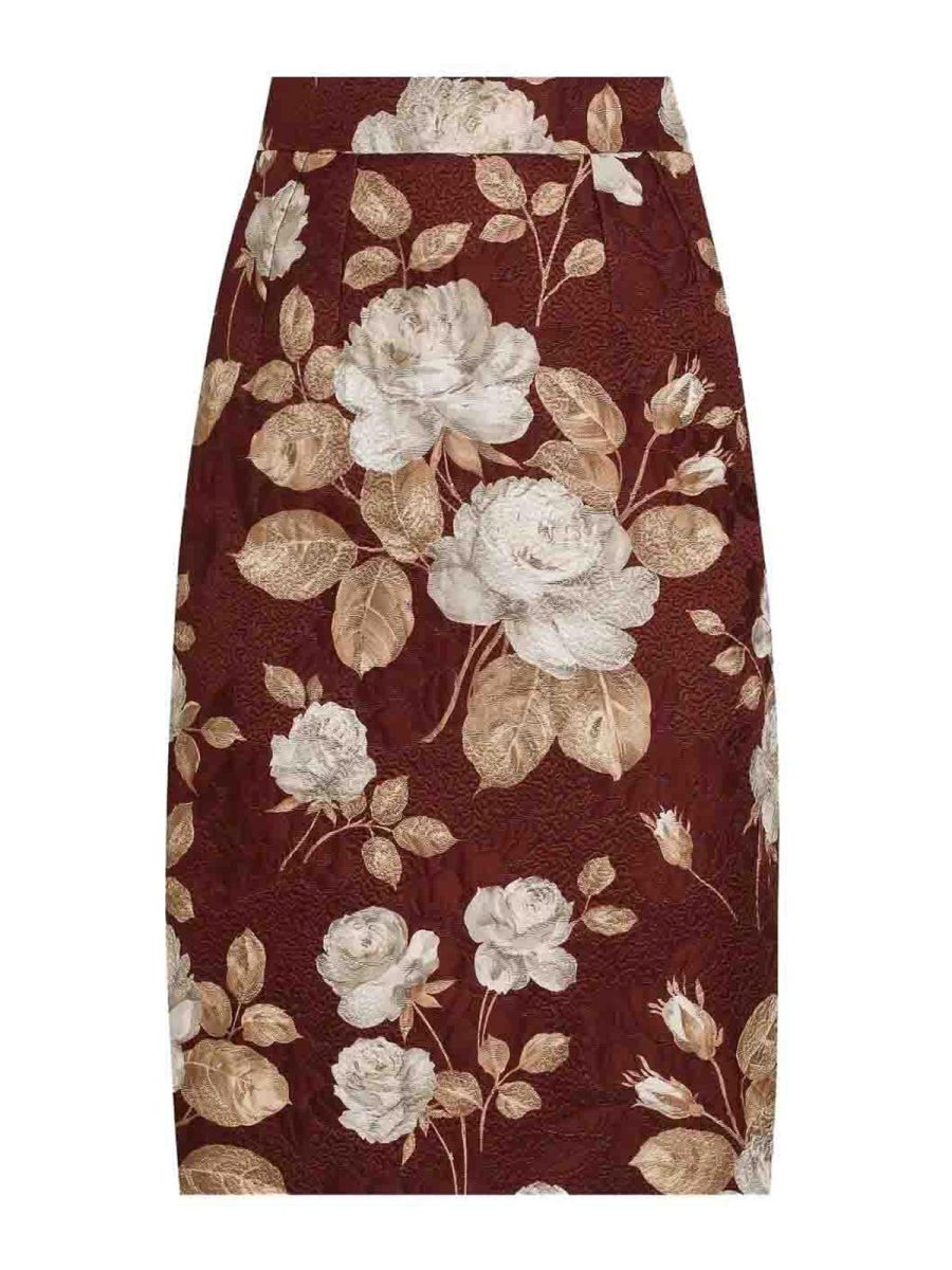 Dolce & Gabbana Jupe Midi - Rose