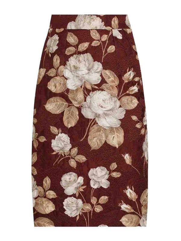 Dolce & Gabbana Jupe Midi - Rose