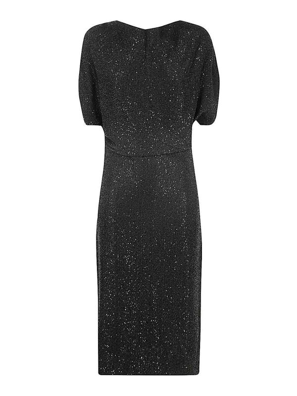 Philosophy di Lorenzo Serafini Robe Au Genou - Noir