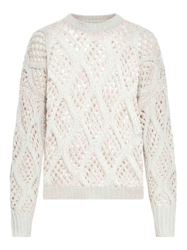 Brunello Cucinelli Pull Col Rond - Multicolore