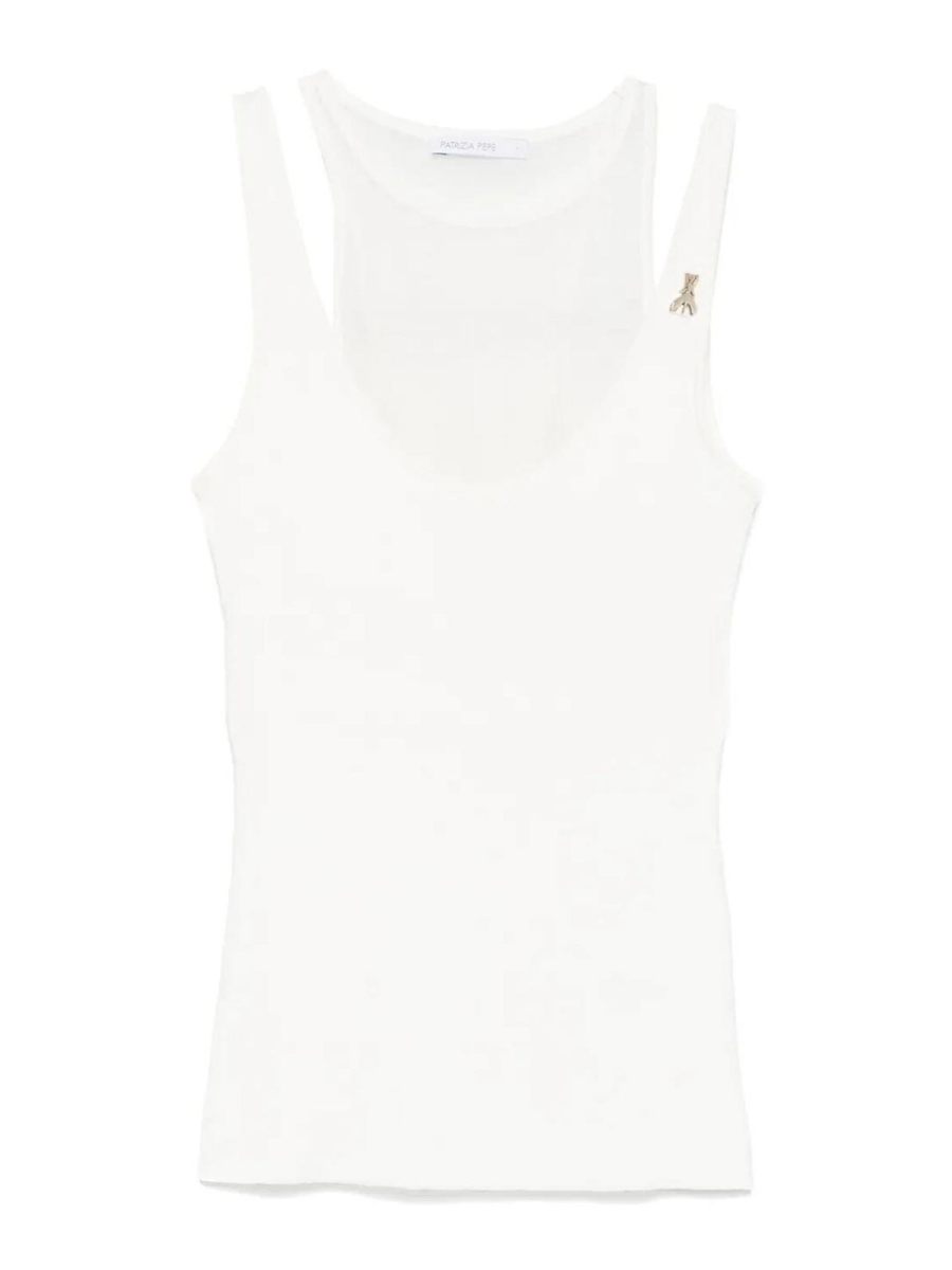 Patrizia Pepe Top - Blanc