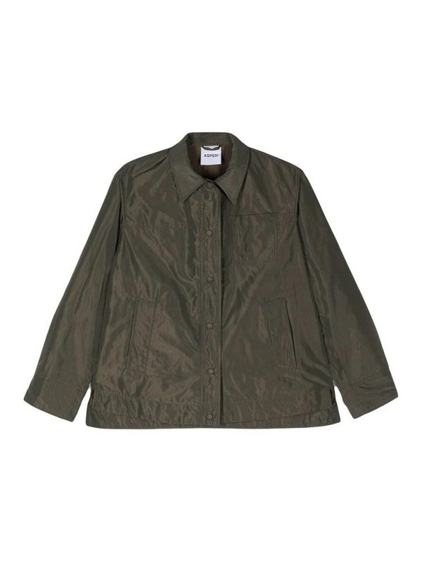 Aspesi Veste Casual - Vert
