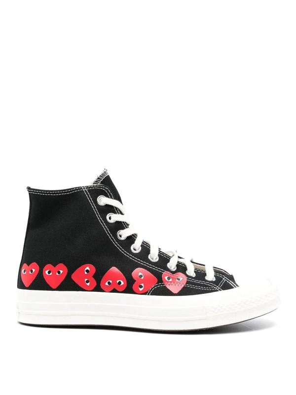 Comme des Garçons Play Baskets - Noir