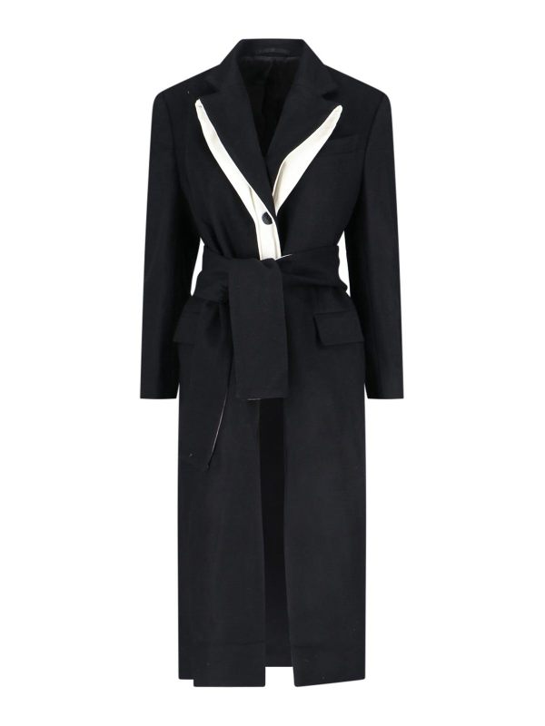 Eudon Choi Manteau Court - Noir