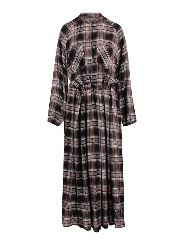 Noumeno Concept Maxi Robe - Marron