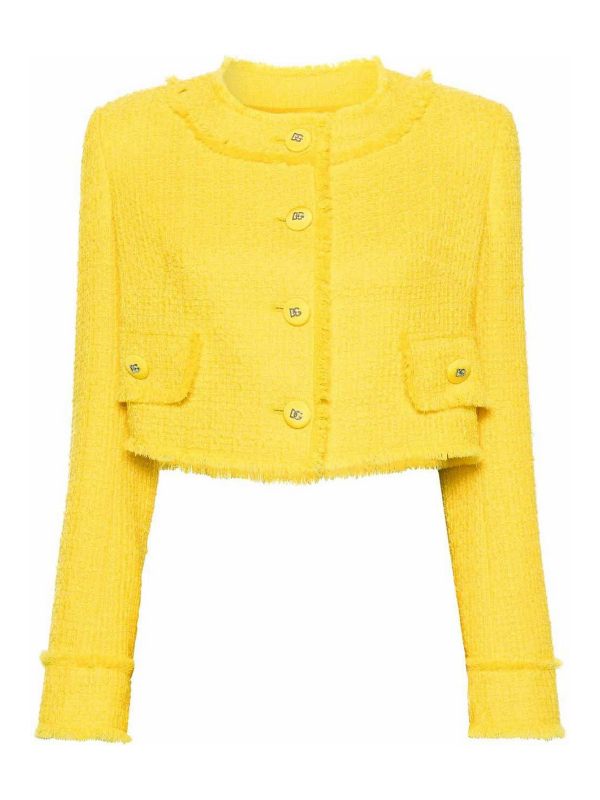 Dolce & Gabbana Veste Casual - Jaune