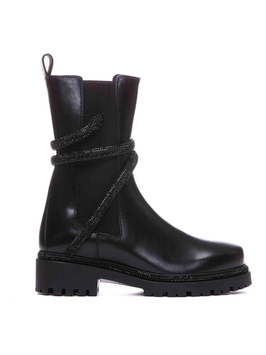 Rene Caovilla Bottines - Noir