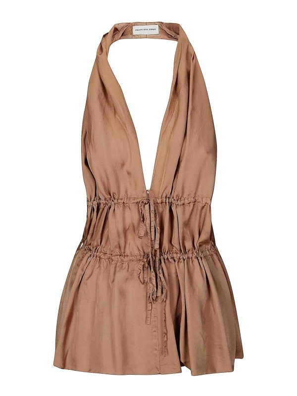 Dries Van Noten Top - Taupe