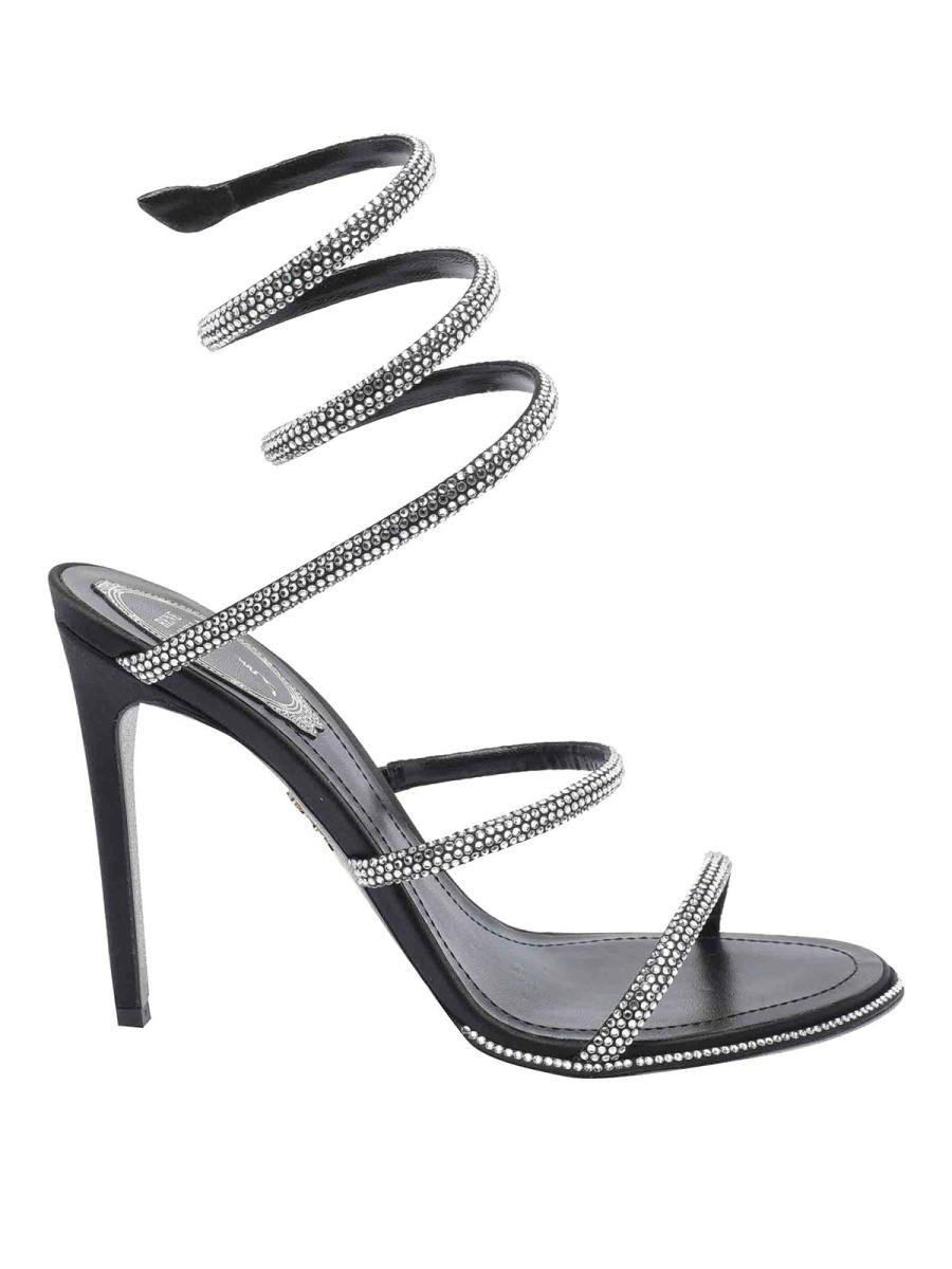 Rene Caovilla Chaussures À Talon - Noir