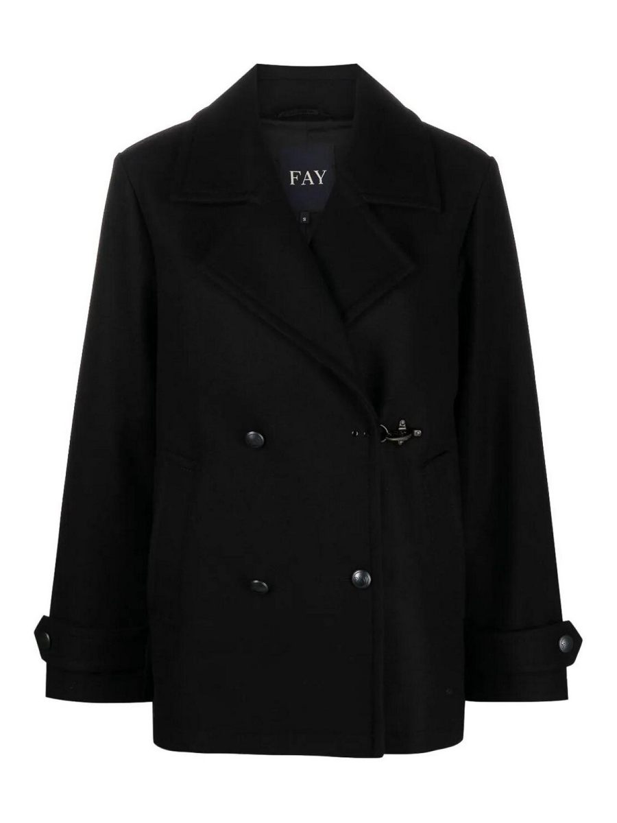 Fay Veste Casual - Noir