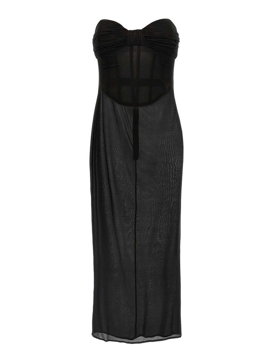 Magda Butrym Maxi Robe - Noir