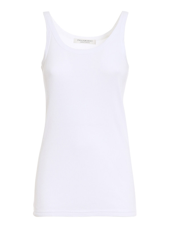 Philosophy di Lorenzo Serafini Top - Blanc
