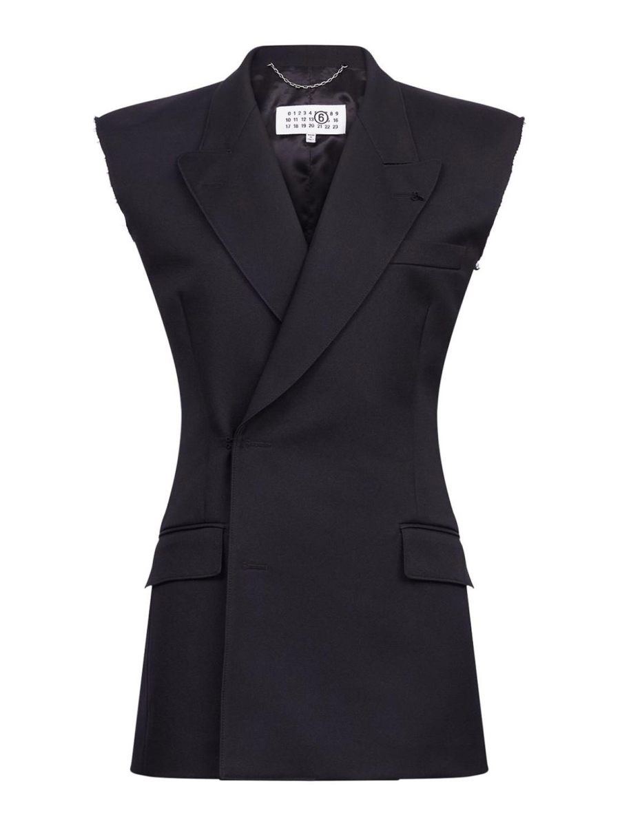 MM6 Maison Margiela Gilet - Noir