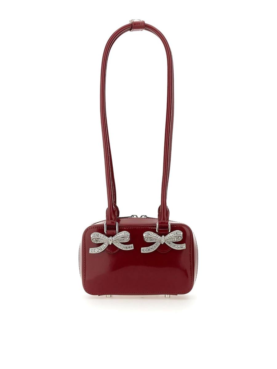 Self Portrait Sac Porté Épaule - Rouge Bru