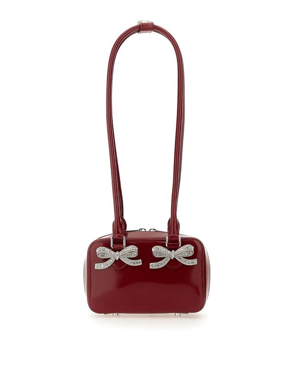 Self Portrait Sac Porté Épaule - Rouge Bru