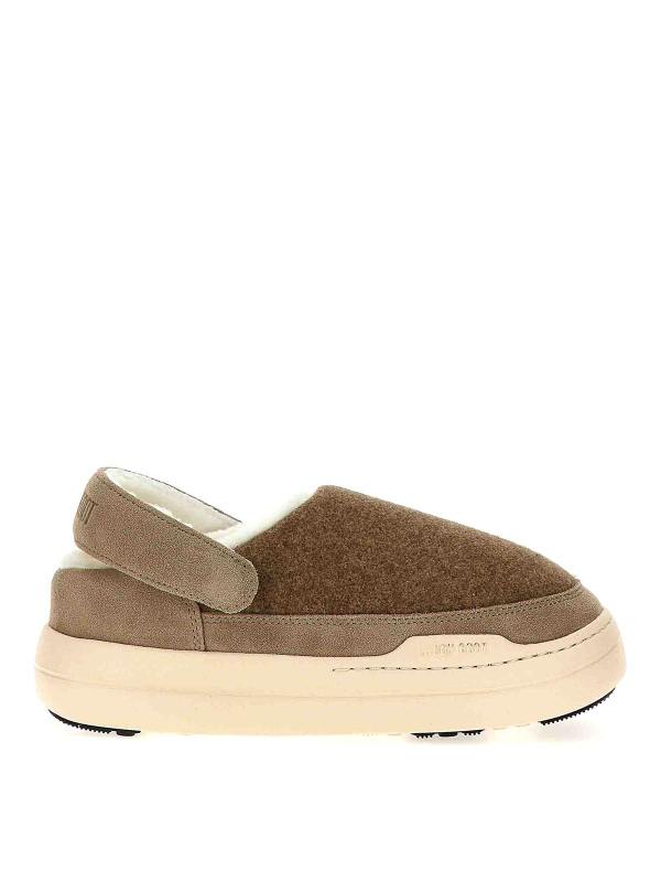 Moon Boot Mules - Beige