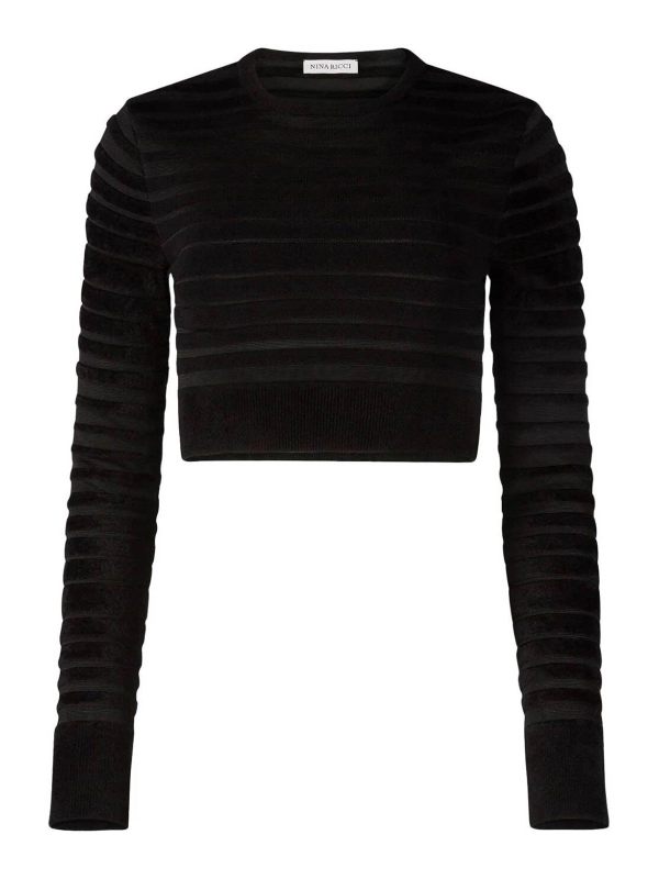 Nina Ricci Top - Noir