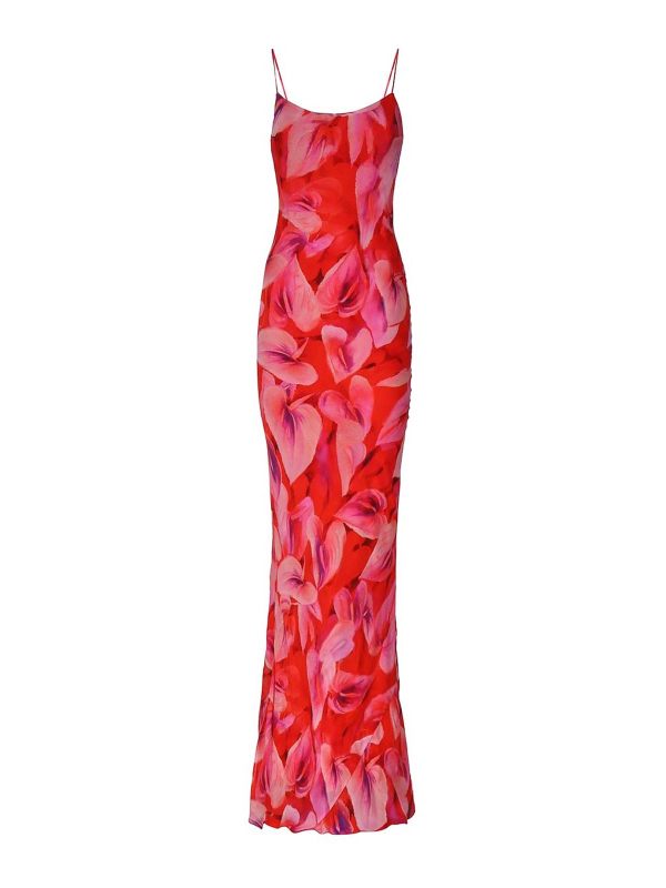 The Andamane Maxi Robe - Rouge