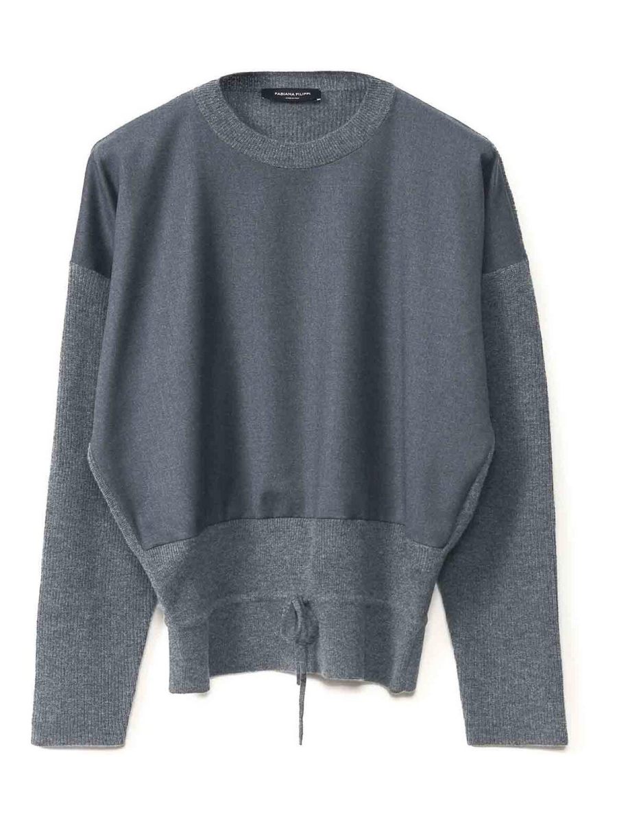 Fabiana Filippi Pull Col Rond - Noir