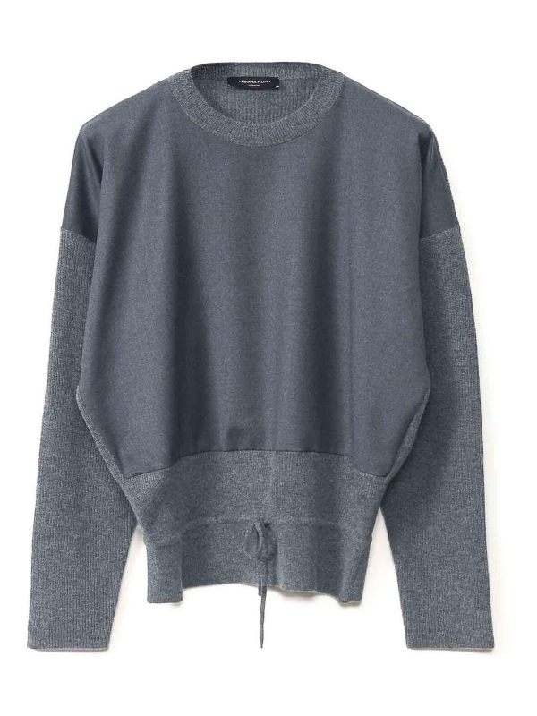 Fabiana Filippi Pull Col Rond - Noir