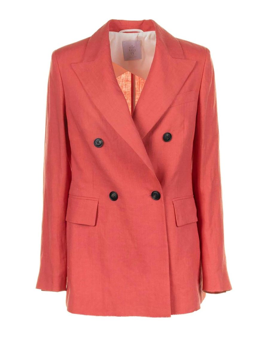 Eleventy Veste Casual - Rouge Clair