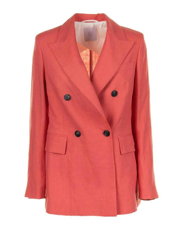 Eleventy Veste Casual - Rouge Clair