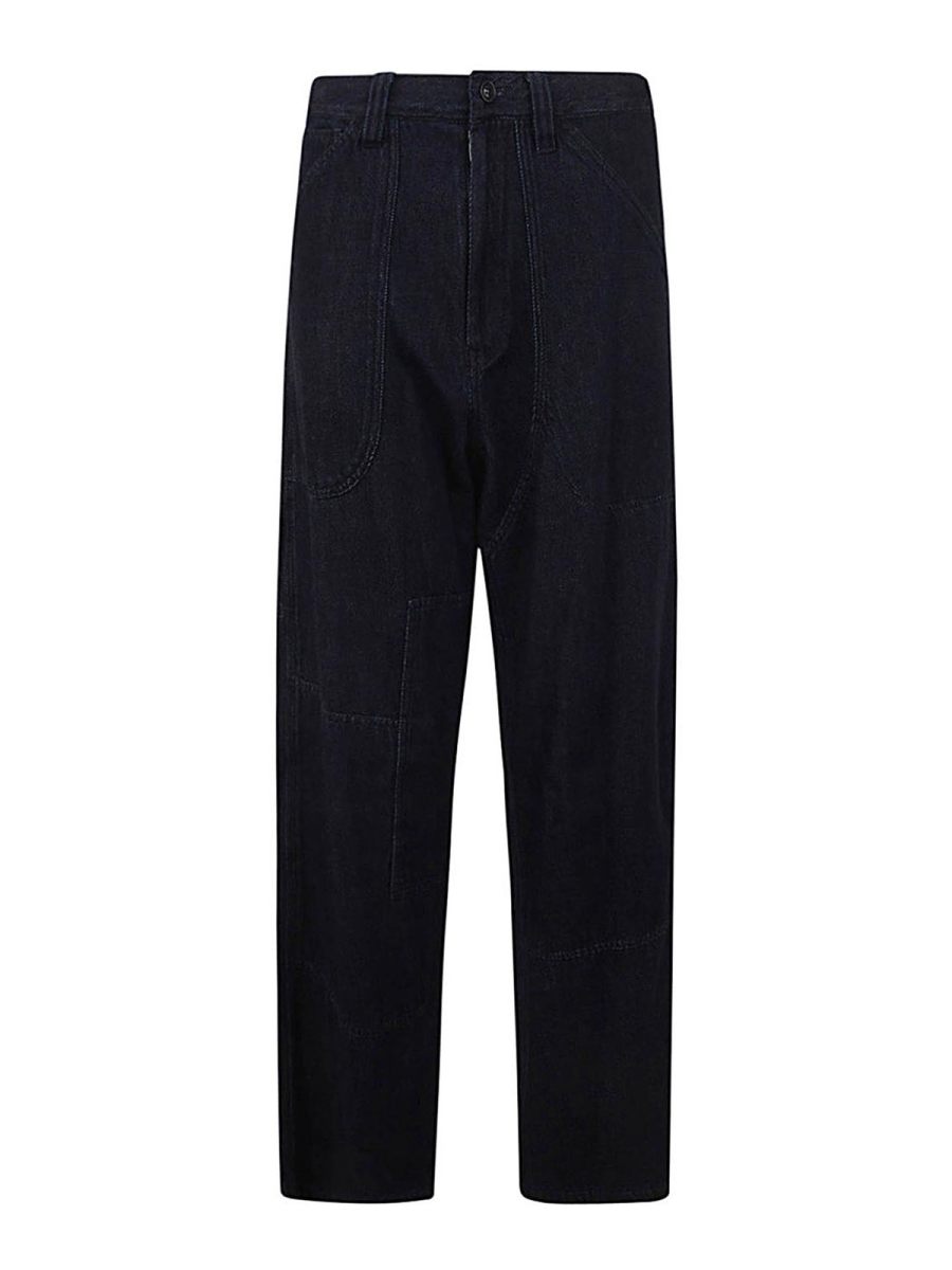 Y'S Pantalons Décontractés - Bleu