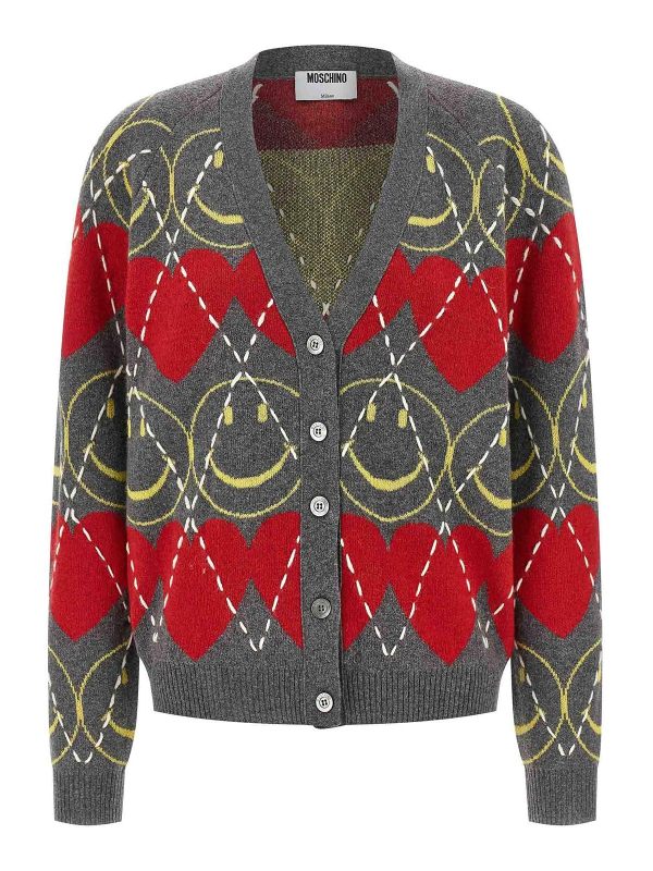 Moschino Cardigan - Multicolore
