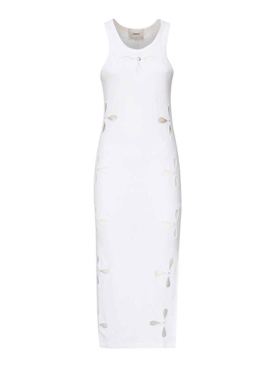 Coperni Robe Au Genou - Blanc
