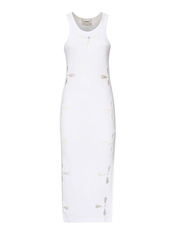 Coperni Robe Au Genou - Blanc
