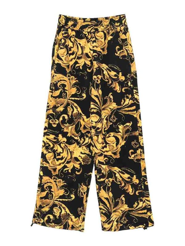 Versace Jeans Couture Pantalons Décontractés - Noir