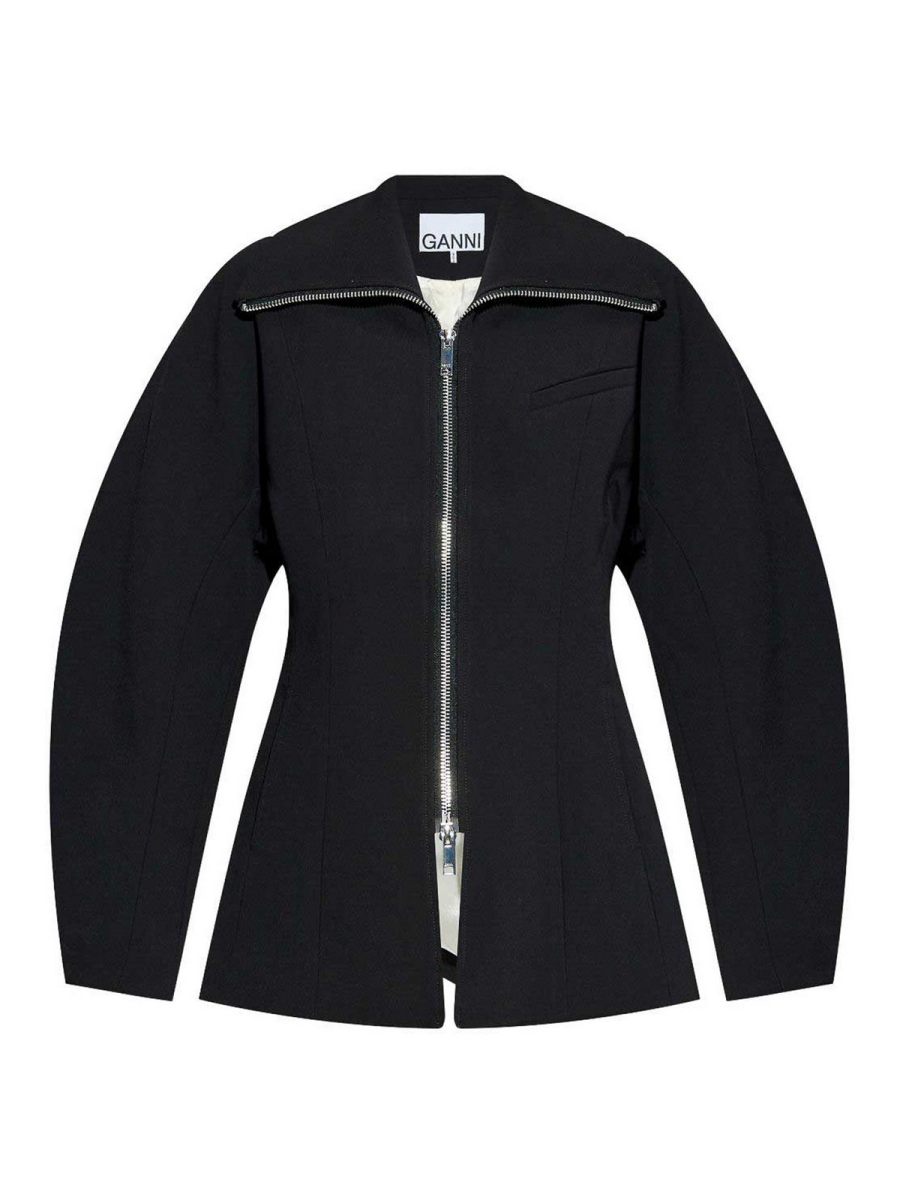 Ganni Veste Casual - Noir