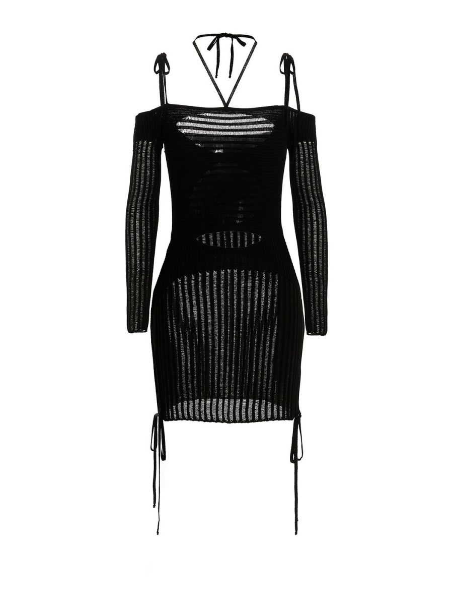Andreādamo Robe Courte - Noir