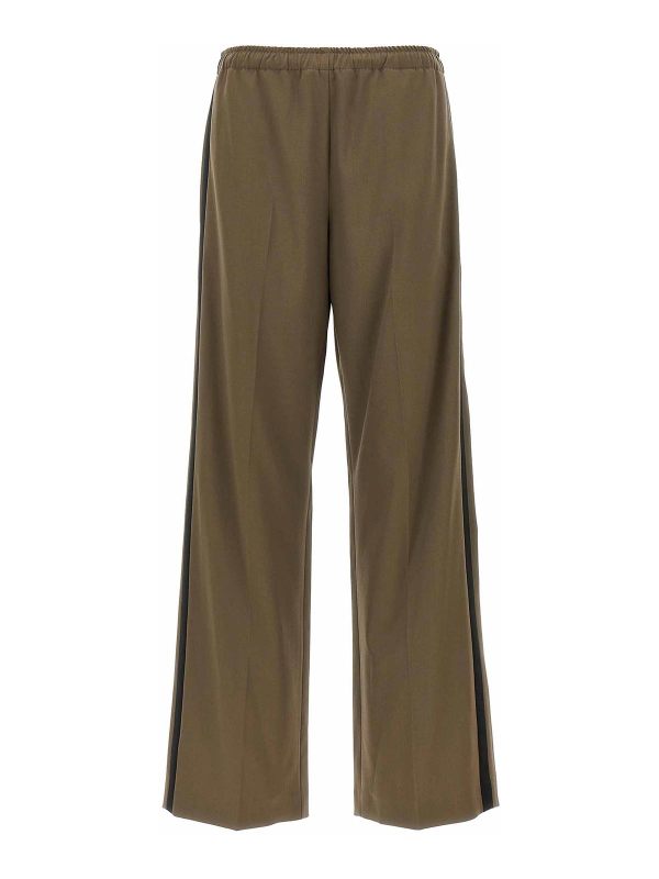 MM6 Maison Margiela Pantalons Décontractés - Vert