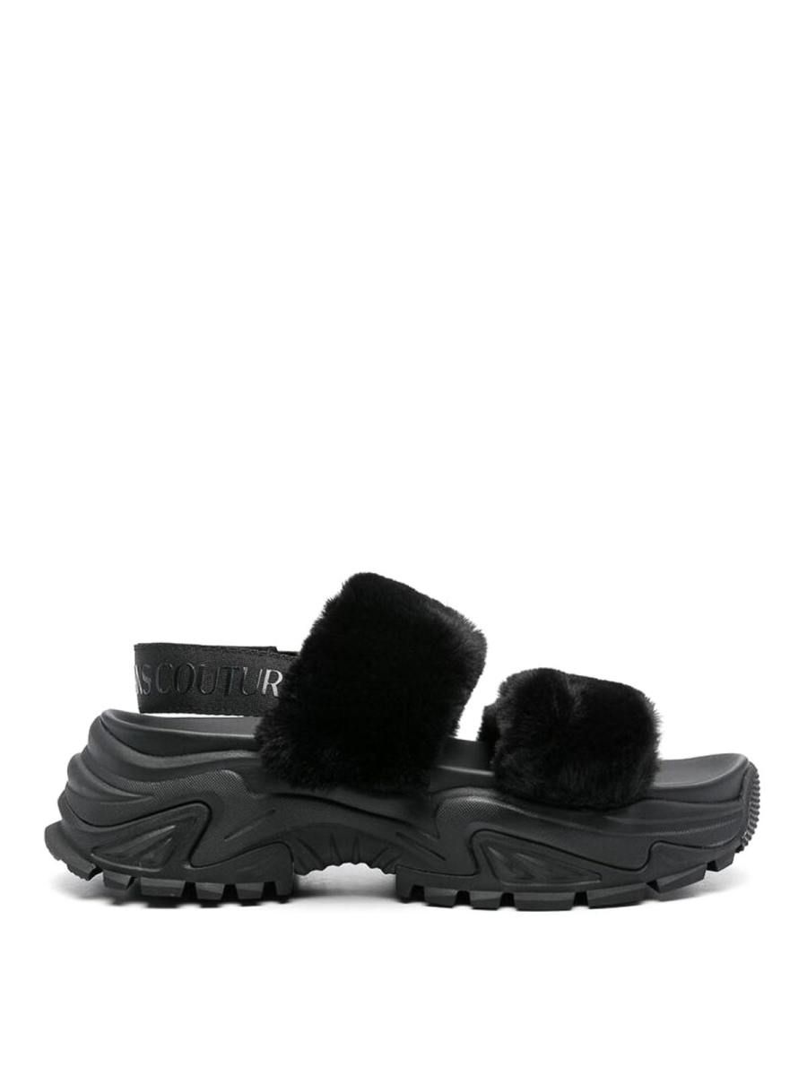 Versace Jeans Couture Sandales - Noir