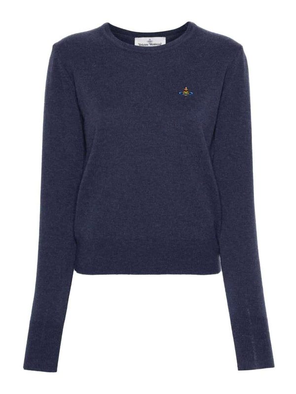 Vivienne Westwood Pull Col Rond - Bleu